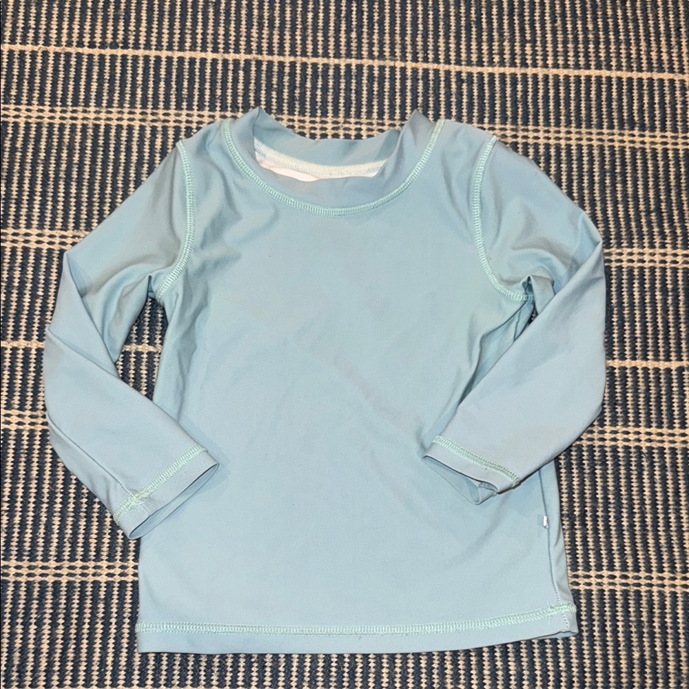 Caden Lane blue rash guard UPF 50+